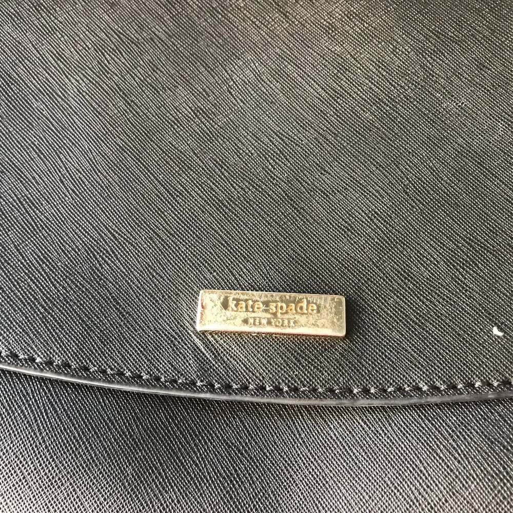 KATE SPADE MINI BAG(BLACK ARTIFICIAL LEATHER)